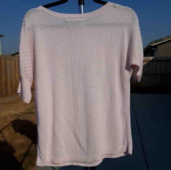 Apt9 knit sweater top blouse pink Small - Picture 4 of 5